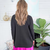 Judson Black Crewneck Sweater Karlie