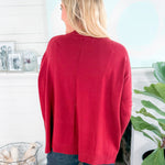 Judson Garnet Crewneck Sweater Karlie