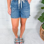Judy Blue Featherweight Baggy Denim Short