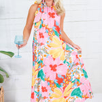 Julia Gardenscape Maxi Dress Adrienne