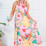 Julia Gardenscape Maxi Dress Adrienne