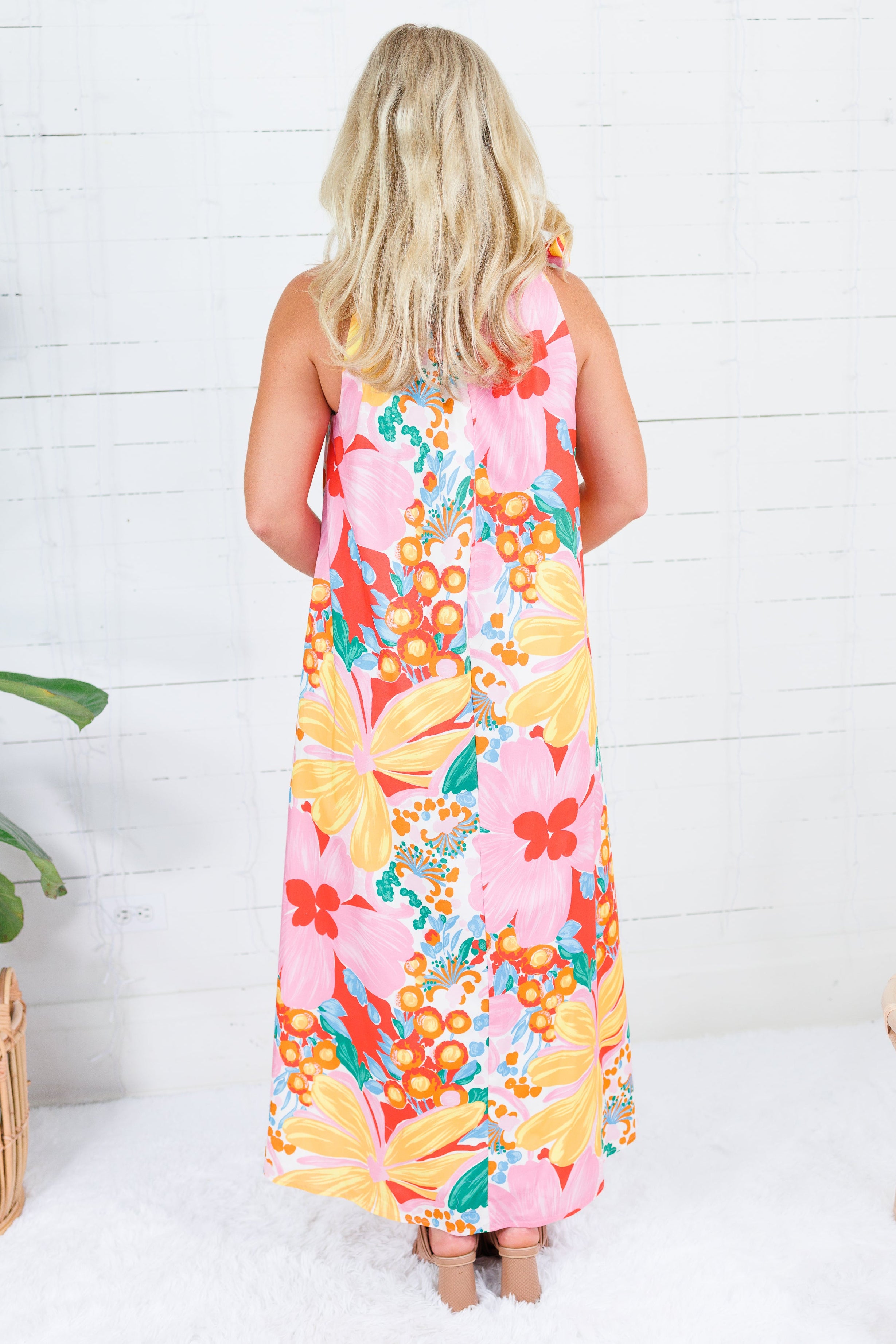 Julia Gardenscape Maxi Dress Adrienne