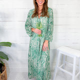 Kali Pistachio Green Maxi Dress Briton Court
