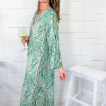 Kali Pistachio Green Maxi Dress Briton Court