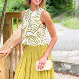 Karine Ivory + Papyrus Crop Top Lucy Paris