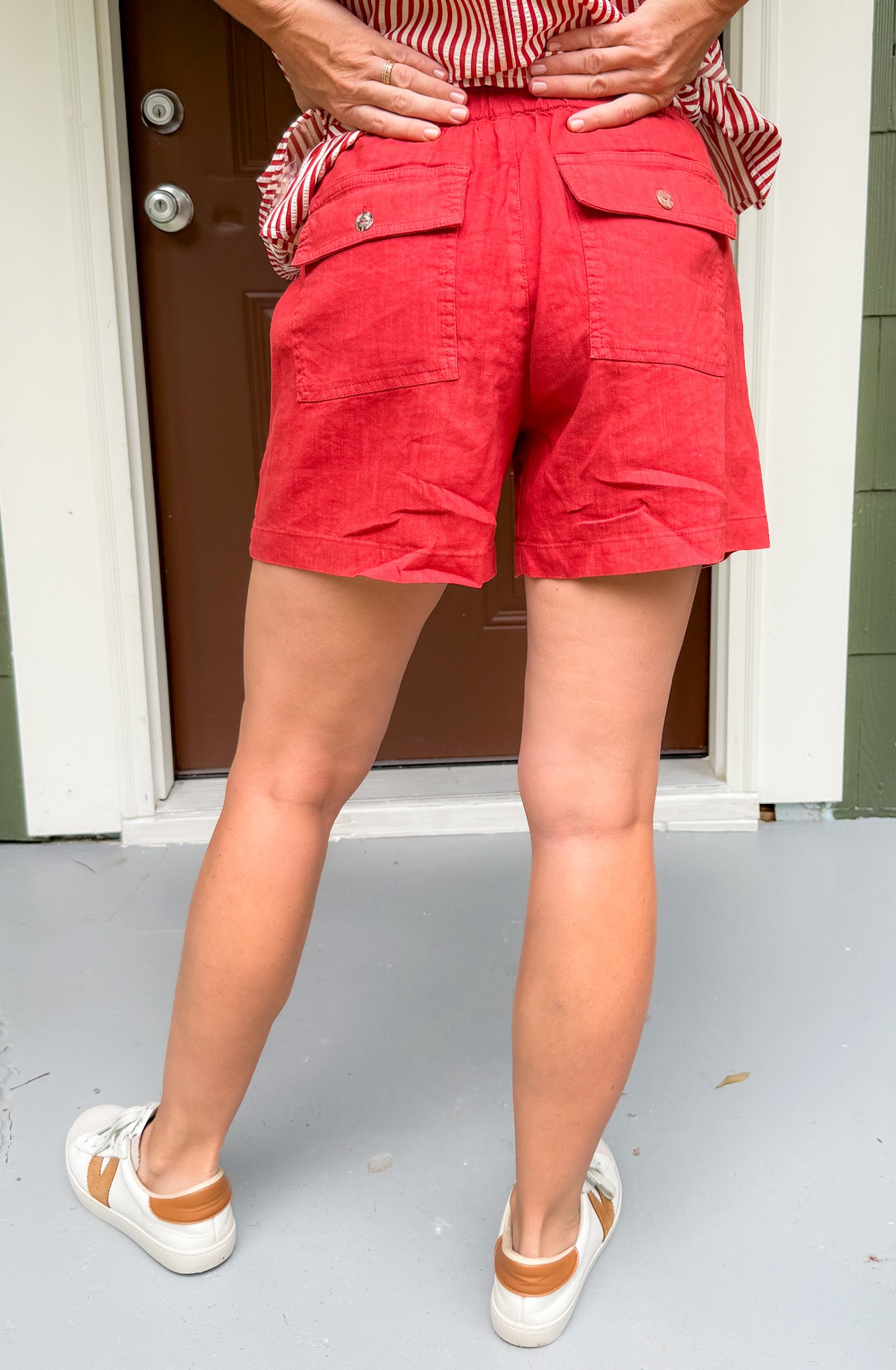 Katana Clay Drawstring Shorts KUT