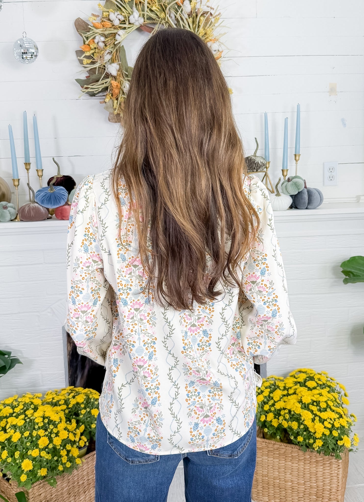 Kayla Ivory Ivy Lane Top Mary Square