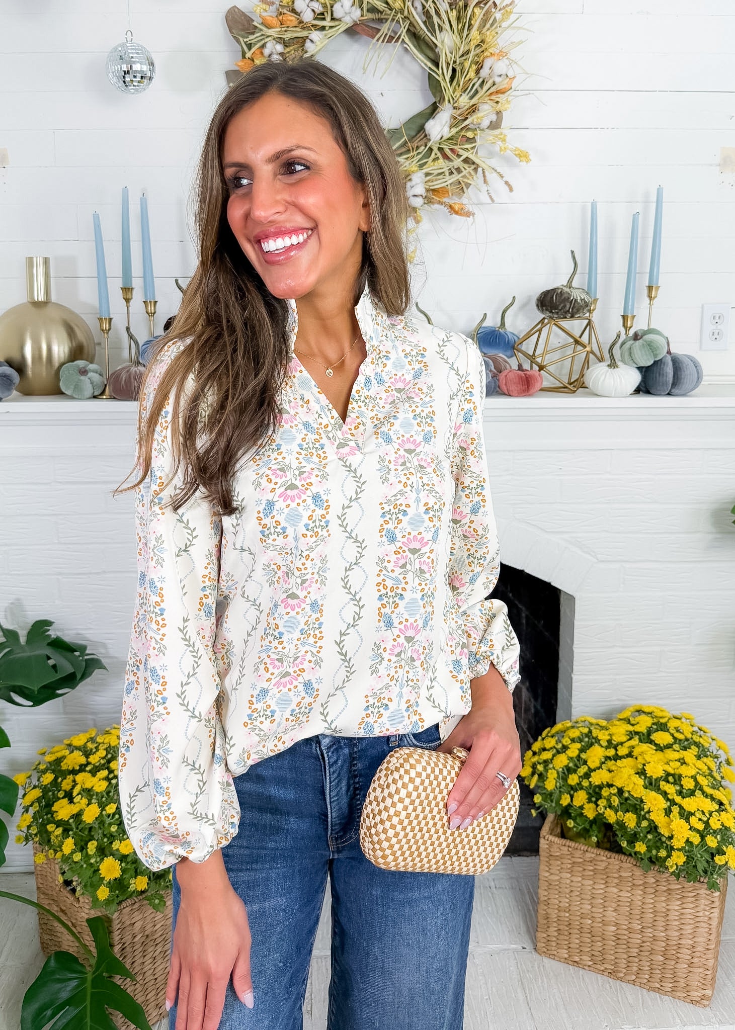 Kayla Ivory Ivy Lane Top Mary Square
