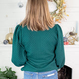 Keeler Hunter Green Quarter Zip Top Jodifl 