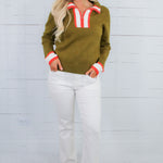 Kelsey Cream High Rise Inset Ankle Flare Jeans