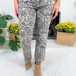 Kelsey Light Washed Cheetah Jeans KUT