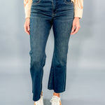 Kelsey Unusual High Rise Fab Ab Ankle Jeans KUT