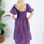 Kimmie Rugby Stripe Maxi Dress Entro