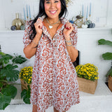 Kraft Camel Mini Dress Entro