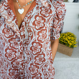Kraft Camel Mini Dress Entro