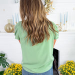 Laney Basil Top Mary Square