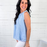 Langley Sky Blue Bib Front Top JODIFL