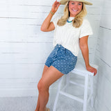 Lark Off White Cable Sweater Entro