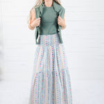 Leah Spruce Ultra Soft Crewneck Cardigan Be Cool