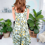 Lemon Grove Aqua Maxi Dress