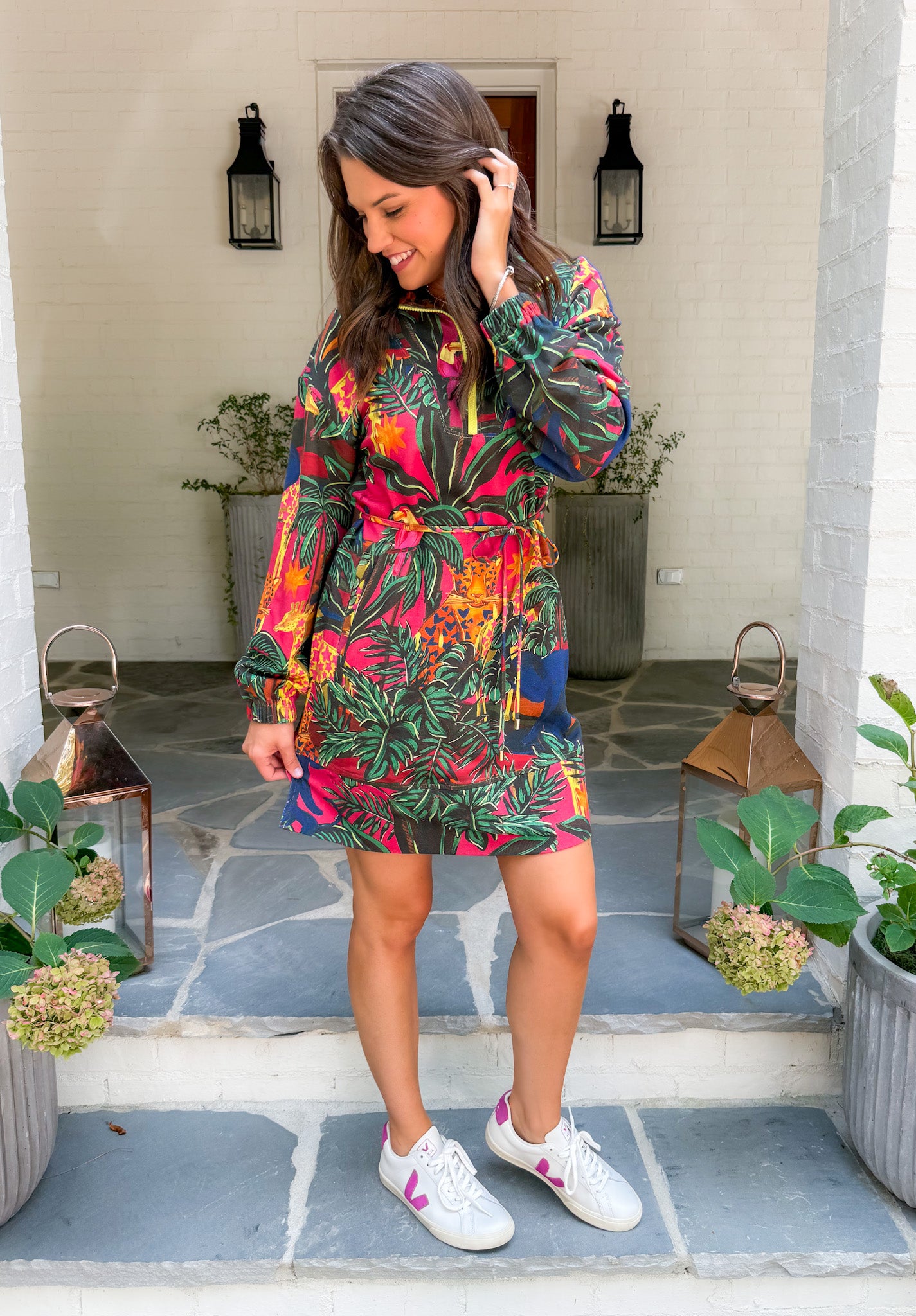 Logan Animal Kingdom Mini Dress Alden Adair