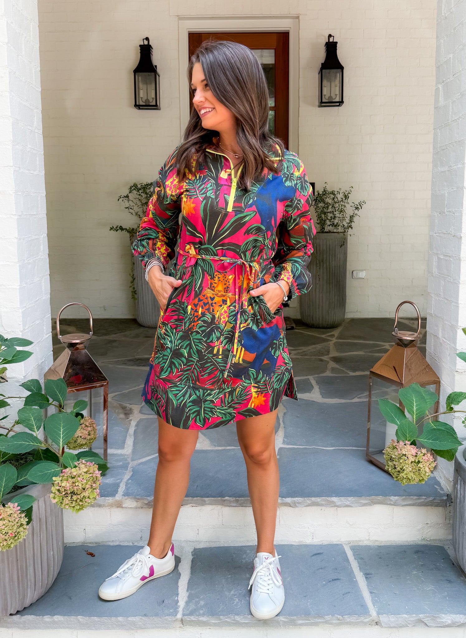 Logan Animal Kingdom Mini Dress Alden Adair