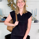 Lois Black Sweater Vest Pinch