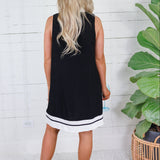 Lola Black Mini Shift Dress THML 