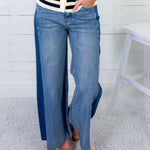 Long Beach Two Tone Jeans