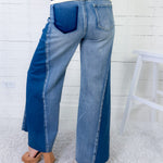 Long Beach Two Tone Jeans