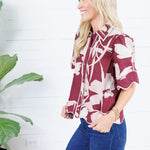 Lorna Wine Scallop Edge Top Entro