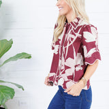 Lorna Wine Scallop Edge Top Entro