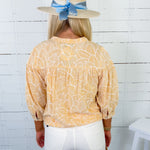 Lovey Sunset Yellow Top PINCH