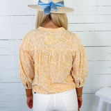 Lovey Sunset Yellow Top PINCH