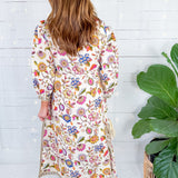 Lucia Ivory Spring Flower Maxi Dress Elizabeth James the Label