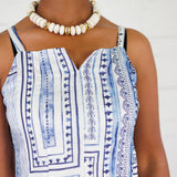 Lyndi Blues Patchwork Sun Dress THML
