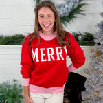 MERRY Red Sweater