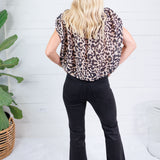 Maddox Leopard Bubble Top THML