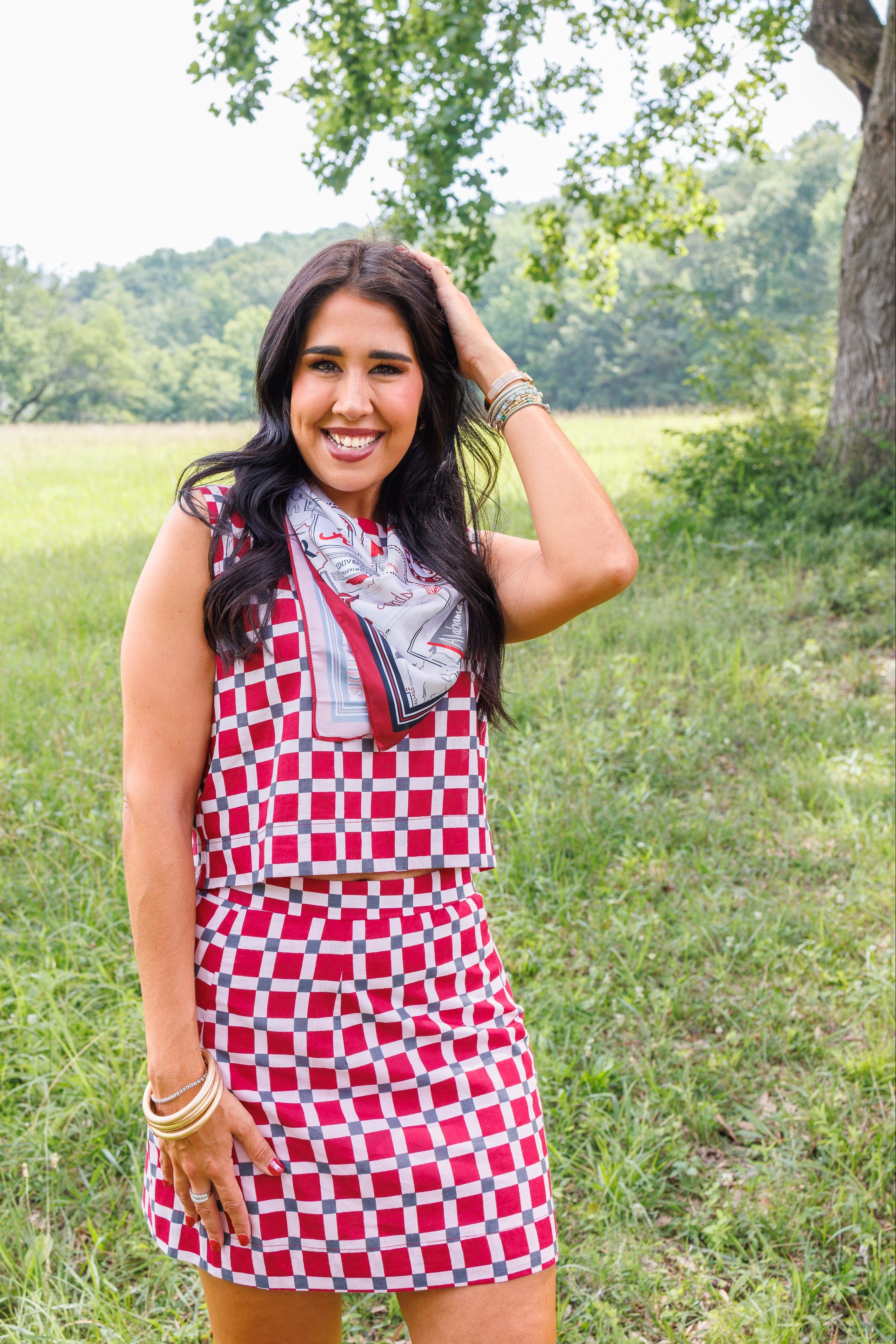 Maggie Oaks Allie Alabama Cropped Top