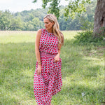 Maggie Oaks Aubrey Alabama Bubble Hem Top