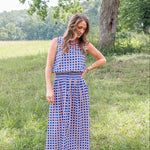 Maggie Oaks Aubrey Auburn Bubble Hem Top