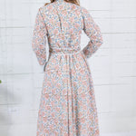 Maggie Oaks Bradley Pastel Vine Maxi Dress