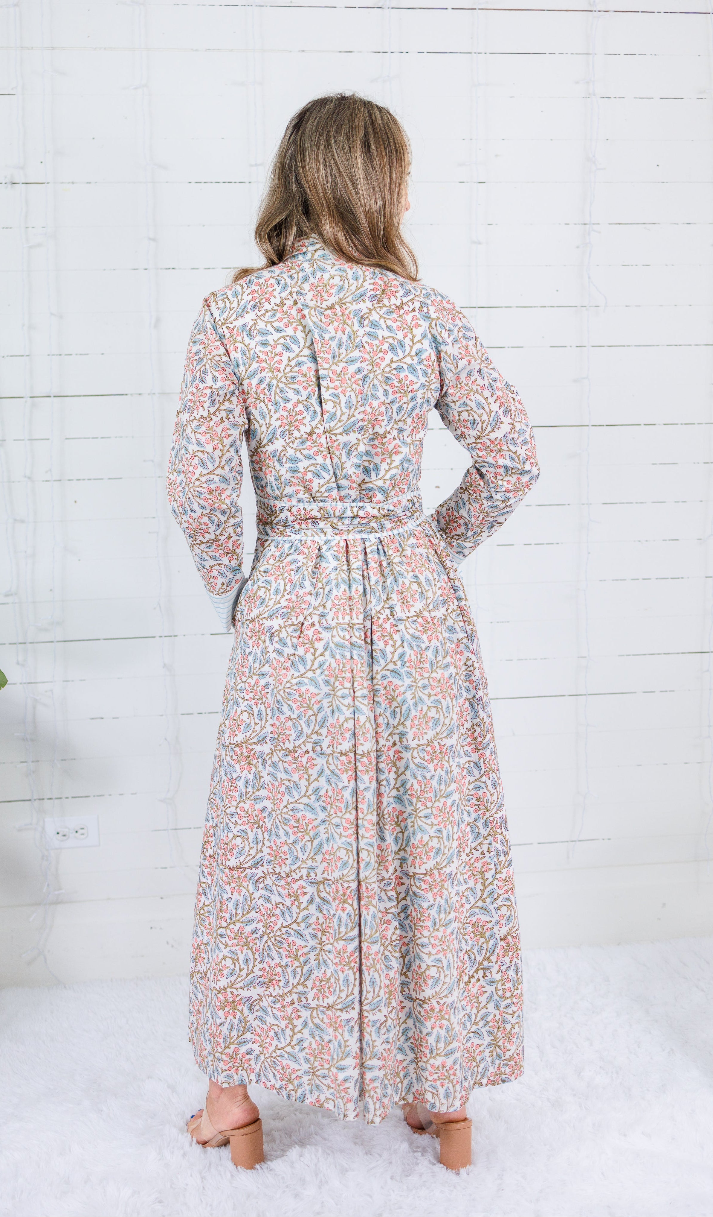 Maggie Oaks Bradley Pastel Vine Maxi Dress