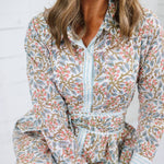 Maggie Oaks Bradley Pastel Vine Maxi Dress