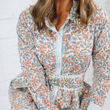 Maggie Oaks Bradley Pastel Vine Maxi Dress