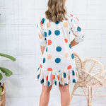 Maggie Oaks Bryson Dotty Mini Dress