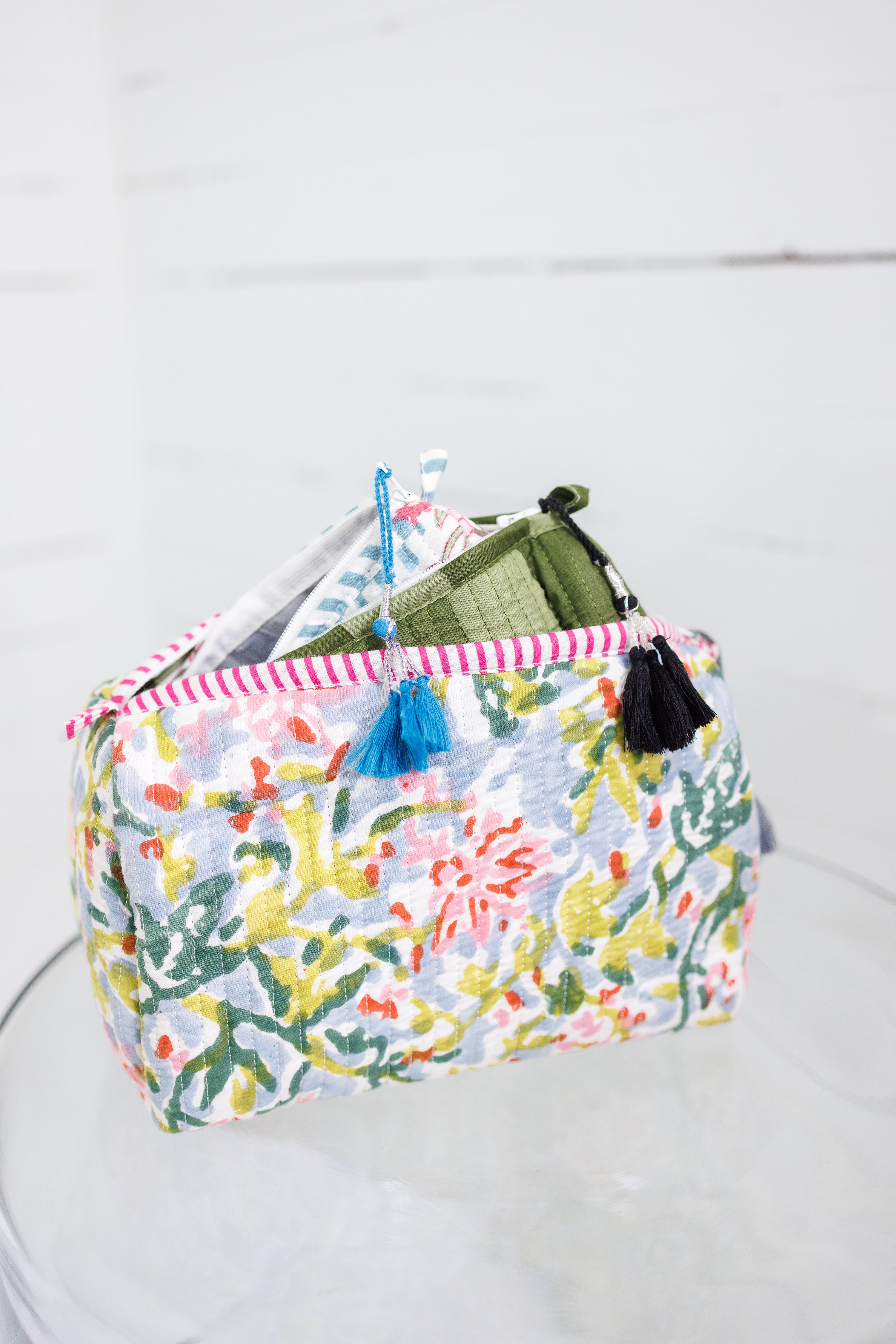 Maggie Oaks Dillon Set of 3 Cosmetic Bags