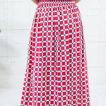 Maggie Oaks Ellie Alabama Smocked Waist Skirt