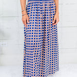 Maggie Oaks Ellie Auburn Smocked Waist Skirt