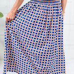 Maggie Oaks Ellie Auburn Smocked Waist Skirt